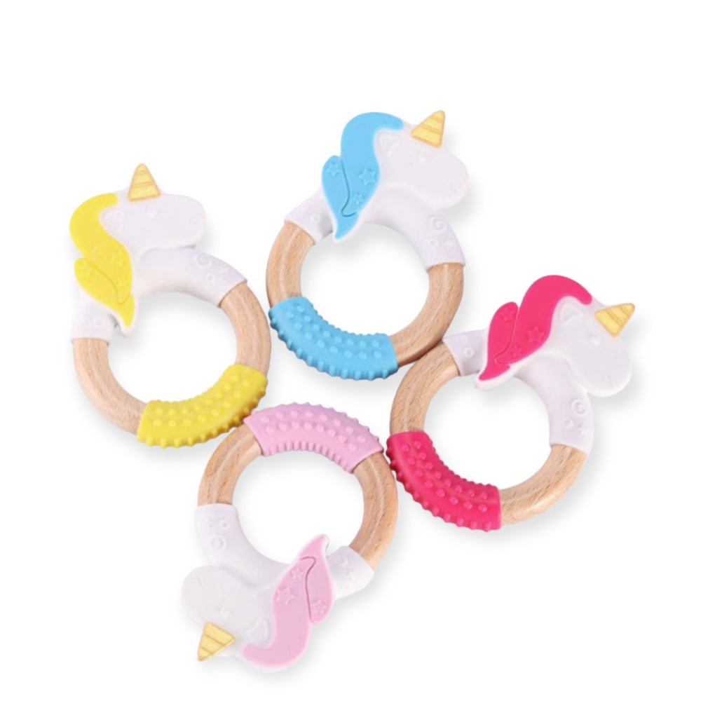 🦄Unicorn Teether’s rings🦄 (4 colors)